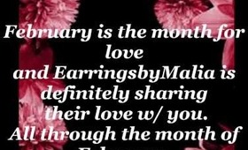 EarringsbyMalia - Free shipping for February