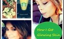 How I Get Glowing Skin | Green Beauty Smoothie + 200 Subscriber GIVEAWAY (CLOSED)