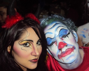 Halloween - Devil and Joker