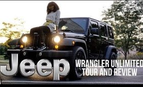 JEEP WRANGLER UNLIMITED SPORT: Car Tour/2 Year Review! ▸ VICKYLOGAN