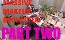 I MAY HAVE A PALETTE PROBLEM!! │Massive Decluttering Part 2