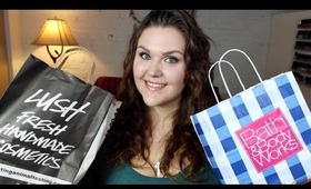 Bath and Body Haul!! Lush, B&BW and MORE!!