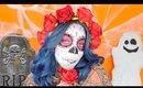 Easy Sugar Skull | Day of the Dead | Halloween Makeup Tutorial