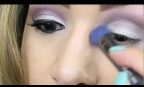 Purple Eye (tutorial) feat: Urban Decay's Glinda Palette