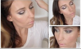 wearable purple smokey eye