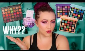 Why Do These Palettes Exist?! NEW MAKEUP FALL 2019: Morphe, ABH, Colourpop | Good, Bad, Boring