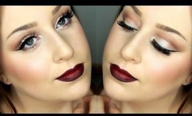 GRWM: Wearable Holiday Cut Crease