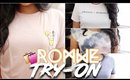 Romwe Try-On Haul// T-Shirts, Bathing Suits, Accessories etc!