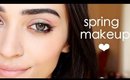 Sweet & Pretty Spring Makeup Tutorial | Super Easy & All Drugstore Products ❤