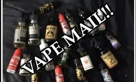 Vape Mail from Dawn Sullivan & Vape Art from an Awesome Subbie!