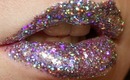 3D Silver Glitter Lips: Tips Trick & Tutorial
