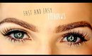How to Fill In Your Eyebrows Fast | HOLLIE WAKEHAM