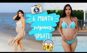 VLOG 6 Month Maternity Photoshoot on the Beach
