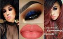 ️🎨Maquillaje COLORIDO EXPERIMENTAL con pelucas ️🤹 / Makeup tutorial with wigs | auroramakeup