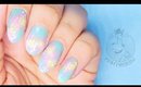 Pastel Galaxy nail art ✩ PinkFlyingCow