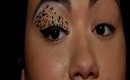 Look : Leopard eye makup ( Short hair )