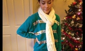 DIY Holiday Sweater!