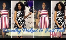 Dorothy Perkins & JustFab Haul