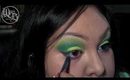Neon Playdoh Inspired Look feat. Yaby Cosmetics