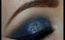 Smokey Glitter Iridescent Mirrorball Makeup