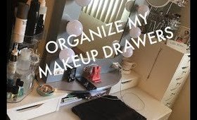 Organize My Everyday Makeup Drawers