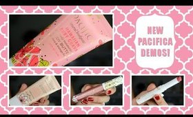 New Pacifca Glosses, Lipsticks & BB Cream Demos!