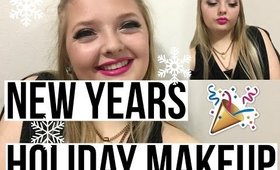 Holiday/New Year's Makeup Look