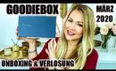 Goodiebox März 2020 - Unboxing & Verlosung