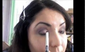 kim kardashian inspired smokey eye