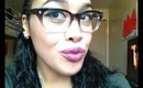 Get Ready with Me Tag----Fall Vampy Purple Lip