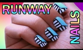 DIY RUNWAY NAILS! Easy at Home Tutorial!