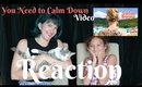 Taylor Swift - You Need to Calm Down Music Video REACTION