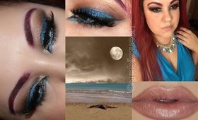 Blue Lagoon Soft Cut Crease- Maquillaje Azulejo y Marron