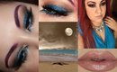 Blue Lagoon Soft Cut Crease- Maquillaje Azulejo y Marron