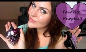 Favorite Purple Polishes of ALL TIME!!