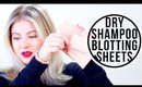 DRY SHAMPOO BLOTTING SHEETS?!! | Milabu