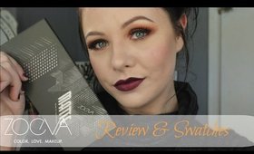 Zoeve Matte Palette Review & Swatches | Danielle Scott