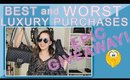 BEST AND WORST LUXURY PURCHASES + EPIC GIVEAWAY ANNOUNCEMENT