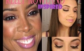 kelly Rowland "X-Factor" Inspired Makeup Tutorial