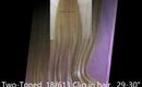 29" 30 inch Remy Human Clipin hair extensions 18/613