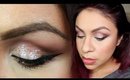 Get Ready With Me | Rose Gold Cut Crease Using Makeup Revolution Foil Eyeshadow | TheRaviOsahn