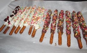 How to: Make Homemade chocolate covered pretzels