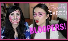 Beauty Dares - BLOOPERS! [hollyannaeree + cdiorme]