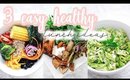 3 Healthy 30 Minute Meal Ideas- VERY Easy [Roxy James] #healthymeals #healthy #fit #30minmeals #food