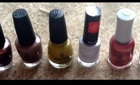 Favorite Fall nail polishes