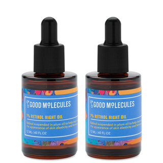 Good Molecules 1% Retinol Night Oil Duo