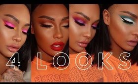 4 LOOKS JAMES CHARLES X MORPHE SISTER COLLECTION | SONJDRADELUXE