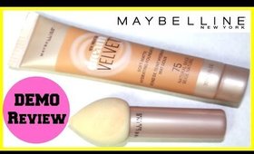 Maybelline Dream Velvet Foundation & Dream Blender | Demo + First Impression