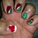 Christmas nails!!