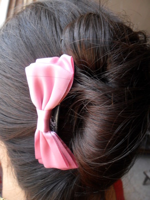 the satin bow comb (http://www.bornprettystore.com/korea-fashion-pure-bowknot-hair-comb-colors-secletable-p-5521.html) is from bornprettystore.com my 10% off code is BHAMAW21 you can use it to buy anything from the website and shipping is free worldwide no minimum required so check out for more cool stuff :)